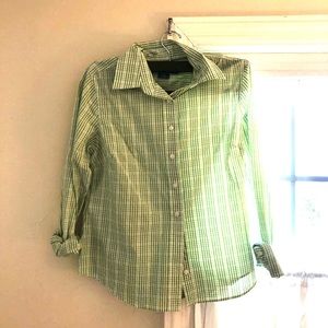 Vineyard Vines Green Checked Shirt